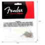 Набір гвинтів FENDER Pure Vintage Jazzmaster/Telecaster Pickup Mounting Screws: Виробник Fender