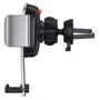 Держатель Baseus Car Holder Air Vent Easy Control Pro Clamp Silver (SUYK010112): Особенности автодержатель