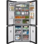 Холодильник Side-by-Side Midea MDRM691MIE28: Расположение морозильной камеры Нижнее