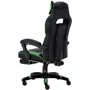 Кресло GT Racer X-2749-1 Black/Green фото 3