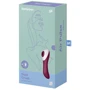Вакуумный стимулятор с вибрацией Satisfyer Dual Crush Wine Red