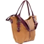 Женская сумка тоут Laskara светло-коричневая (LK-10244-straw-cognac): Стиль Повседневный (Casual)