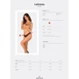 Трусики Obsessive Latinesa crotchless thong Вlack, XL/2XL