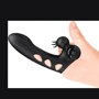 Клиторальный стимулятор на палец Pretty Love - Orlando Finger Black, BI-014836