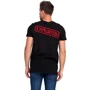 Футболка H&M 5049576 M черная с принтом: Вид Футболки