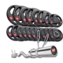 Штанга Hop-Sport PRO 175 кг Набор олимпийский с W-образным грифом (00-G00000272)
