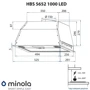 Витяжка Minola HBS 5652 I 1000 LED: Управління сенсорне
