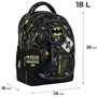 Набор Kite рюкзак + пенал + сумка для обуви 700 DC Batman (SET_DC25-700M) фото 17