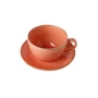 Чашка чайна Porland Seasons Orange 320 мл із блюдцем 160 мм у наборі (213-222134.O): Тип Чашка для чая с блюдцем