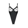 Боди из экокожи Celine Body black 4XL/5XL