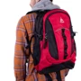 Мужской рюкзак Onepolar красный (W1300-red): Фактура Тканая