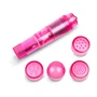 Компактный вибратор с насадками Brazzers VV020, 10х2.5 см