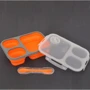 Емкость для хранения Tiross 24.5x18x7 см (TS1415): Тип Контейнер с крышкой