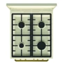 Плита комбинированная Gorenje K52CLI: Управление механическое