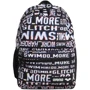 Рюкзак Arena Team Backpack 30 Allover черно-белый (002484-122): Фактура Матовая, Тканая
