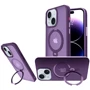 Чохол для iPhone Mobile Case Metal Buttons with MagSafe HQ Ring Purple for iPhone 14 / 13