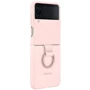 Чехол для телефонов Samsung Silicone Cover with Ring Pink (EF-PF721TPEGUA) for Samsung F721 Galaxy Flip 4