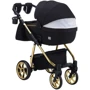 Коляска 2 в 1 Adamex Hybryd Plus Polar (Gold) Y828 (624647): Ширина шасси 61.5 см