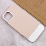 Чохол для iPhone Mobile Case TPU+PC Bichromatic Grey Beige / White for iPhone 11: Тип чохла накладка на заднюю часть