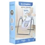 Электронные качели El Camino Teddy Me 1075 Pink Linen Flowers: Дополнительные удобства съемная обивка, таймер отключения укачивания, Система складывания, Ремни безопасности, Контроль скор