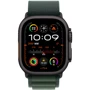 Apple Watch Ultra 2 2024 GPS + Cellular 49mm Black Titanium Case with Dark Green Alpine Loop - Medium (MX4R3UL/A) фото 8