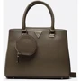 Жіноча сумка тоут GUESS ALEXIE GIRLFRIEND SATCHEL оливкова (HWVG8416060-OLV)
