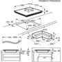 Варочная поверхность AEG IKE64450IB: Расположение панели Спереди посередине