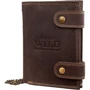 Мужской кошелек Always Wild коричневый (DNK2901BIG-brown): Материал Натуральная кожа