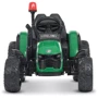 Детский электромобиль Bambi Racer трактор с прицепом, зеленый (M 4573EBLR-5): Материал корпуса пластик