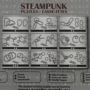 Набор головоломок 9 Steampunk Puzzles Gray set