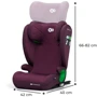 Автокрісло Kinderkraft Junior Fix 2 i-Size Cherry Pearl (KCJUFI20RED0000) (00-00305197): Вага дитини 15-36 кг