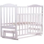 Кровать Babyroom Зайчонок Z201 маятник белая (62038)