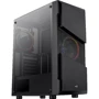 Корпус Aerocool Menace Saturn RGB-G-BK-v1 Black Mid Tower RGB