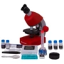 Микроскоп Bresser Junior 40x-640x Red с набором для опытов и адаптером для смартфона (8851300E8G000) фото 7
