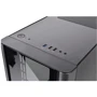 Корпус ThermalTake V150 TG (CA-1R1-00S1WN-00): Материал передней панели закалённое стекло и пластик