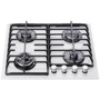 Варильна поверхня BORGIO 6192-17 FFD white Glass: Кількість конфорок 4