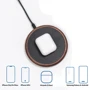 Зарядное устройство Woodcessories Wireless Charging EcoPad Walnut 10W Brown