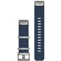 Ремешок Garmin QuickFit 22mm Watch Bands Jacquard-weave Nylon Strap – Indigo (010-12738-02): Цвет синий