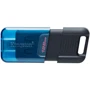 USB-флешка Kingston 128GB DataTraveler 80 M USB-C 3.2 Blue/Black (DT80M/128GB): Максимальная скорость записи, МБ/с 60