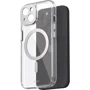 Чехол для iPhone Moshi iGlaze Slim Hardshell Case Luna Silver (99MO231001) for iPhone 15: Материалы поликарбонат и полиуретан