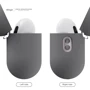 Чехол для наушников Elago Silicone Basic Case Dark Gray (EAPP2SC-BA-DGY) for Apple AirPods Pro 2 фото 2