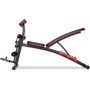 Скамья для жима и пресса Hop-Sport HS-1035 с партой Скотта: Вид применения домашний