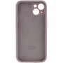 Чехол для iPhone Mobile Case Silicone Case Full Camera Protective Lavender for iPhone 15: Цвет фиолетовый