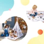 Розвиваючий килимок-палатка 3 в 1 Kinderkraft Tippy (KPTIPP00MUL0000) фото 10