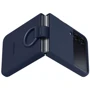 Чехол для телефонов Samsung Silicone Cover with Ring Navy Blue for Samsung F721 Galaxy Flip 4 (EF-PF721TNEGUA): Материал силикон