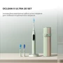 Зубная щетка Oclean X Ultra 20 Set Electric Toothbrush Green (6970810557091)
