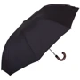 Зонт чоловічий напівавтомат Fulton чорний (FULG512-Black)