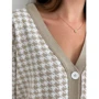 Кардиган АRTKNIT Лапки 27006 44-46 (M/L) бежевый: Размер 46, 44
