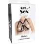 Женская портупея Art of Sex - Aiden Leather harness (черный, XS-M)