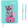 Набор подарочный блокнот+2 ручки Kite Studio Pets (sp21-499) фото 4